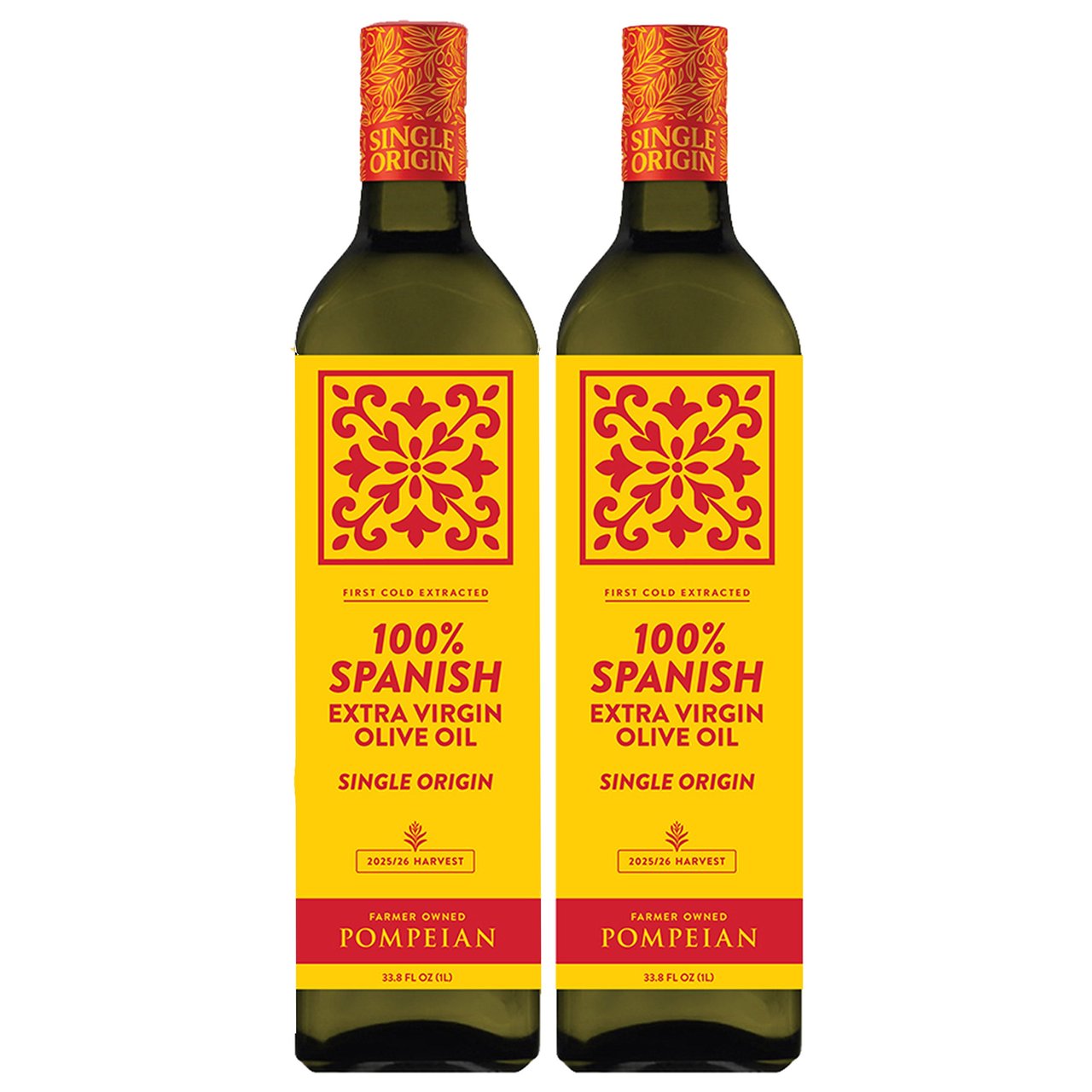 POMPEIAN SPANISH EVOO 2/1L - Image 1
