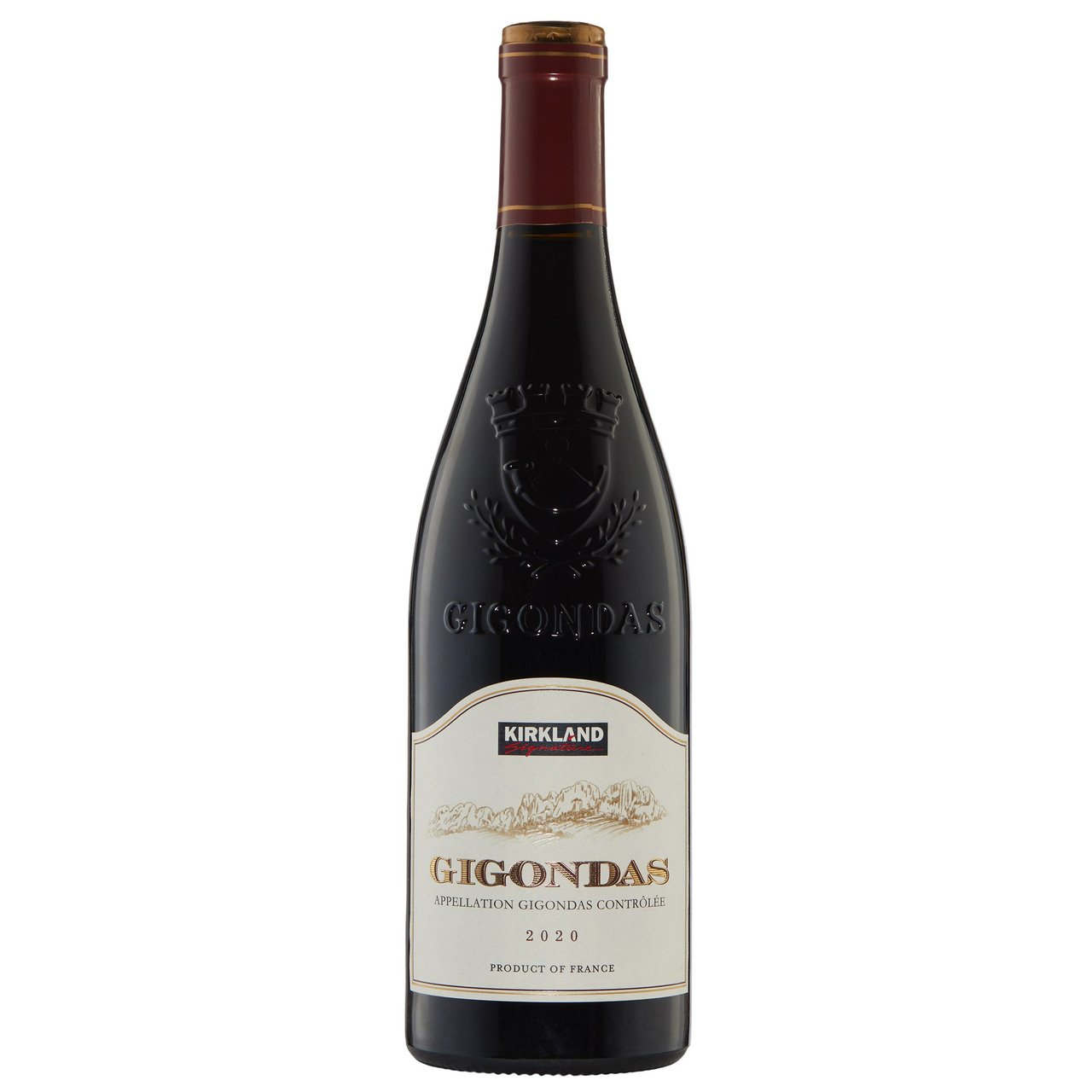 Kirkland Signature Red Blend Gigondas, France 750mL - Image 1