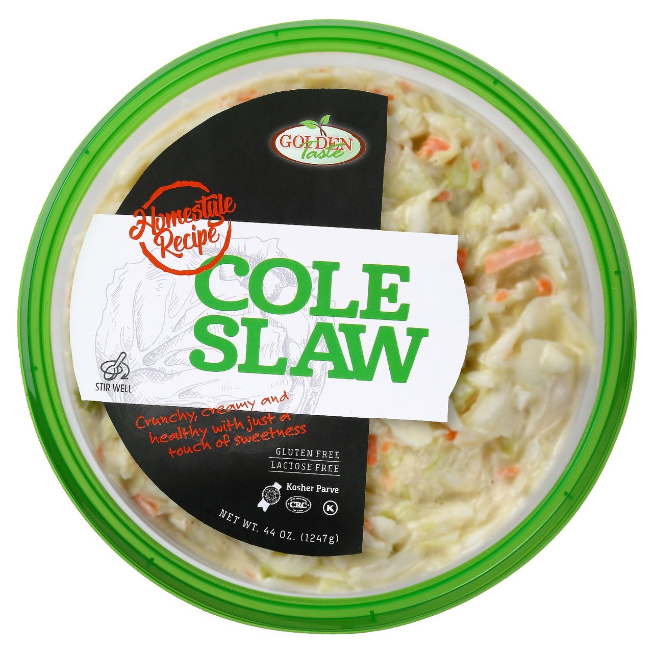 Golden Taste Coleslaw 44 oz (2.75 lbs) - Image 1