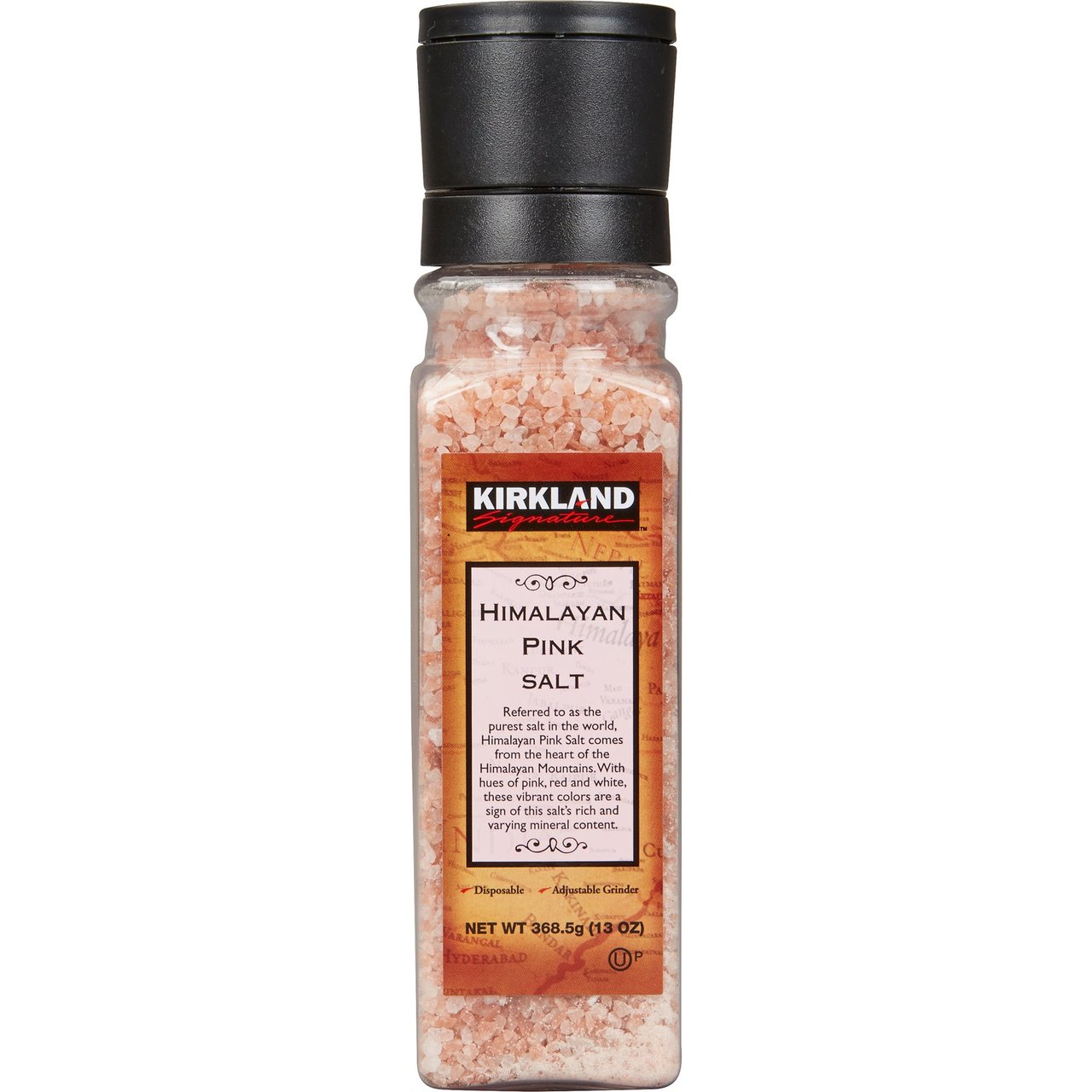 KS HIMALAYAN PINK SALT GRINDER 13.0 OZ - Image 1