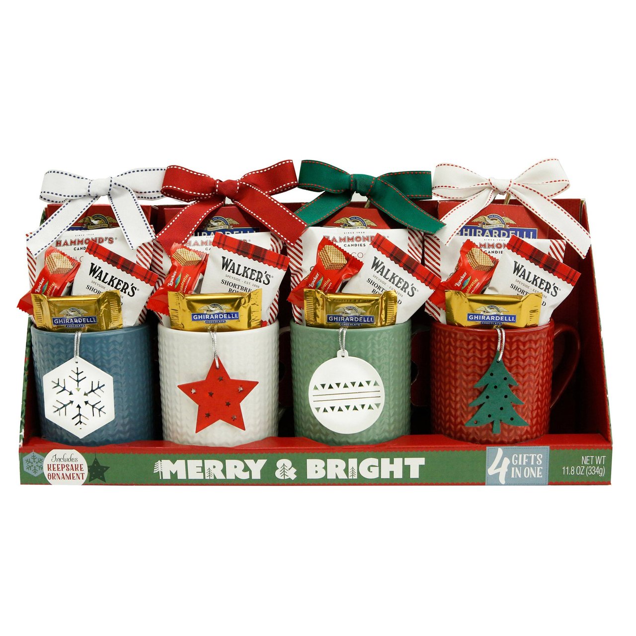 Sweater Weather Break Apart Holiday Mug Gift Set, 11.8 oz - Image 1