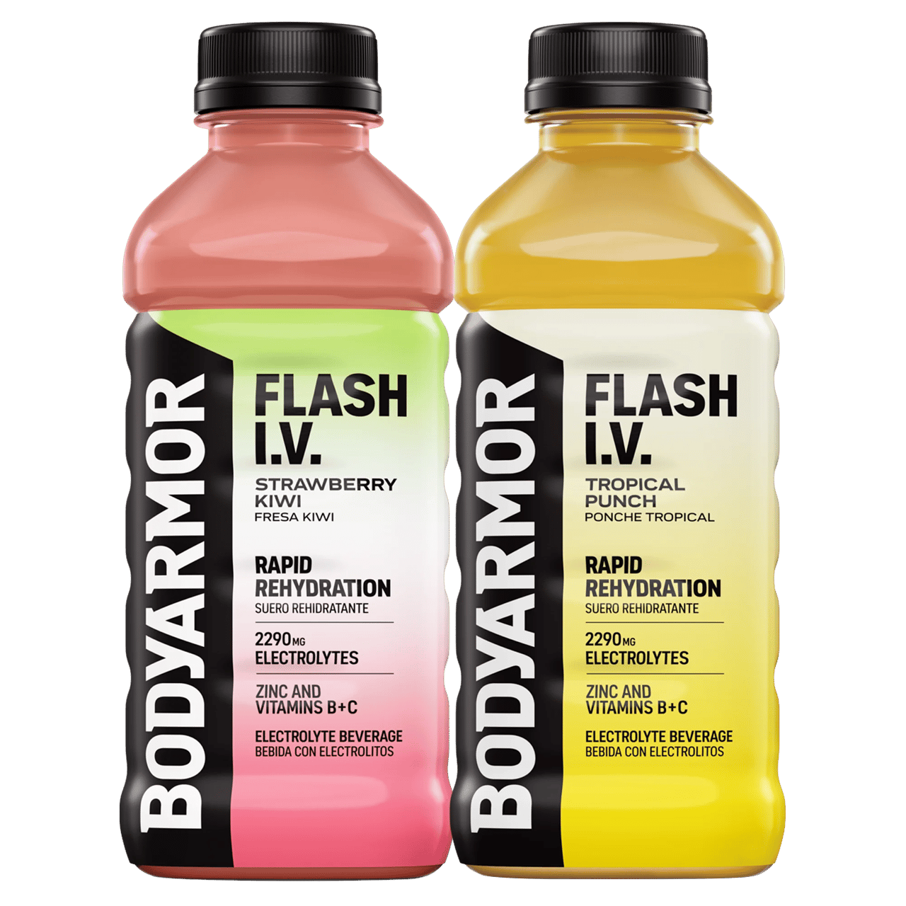 BODYARMOR Flash I.V. Electrolyte Beverage, Variety Pack, 12 CT / 20 oz - Image 1