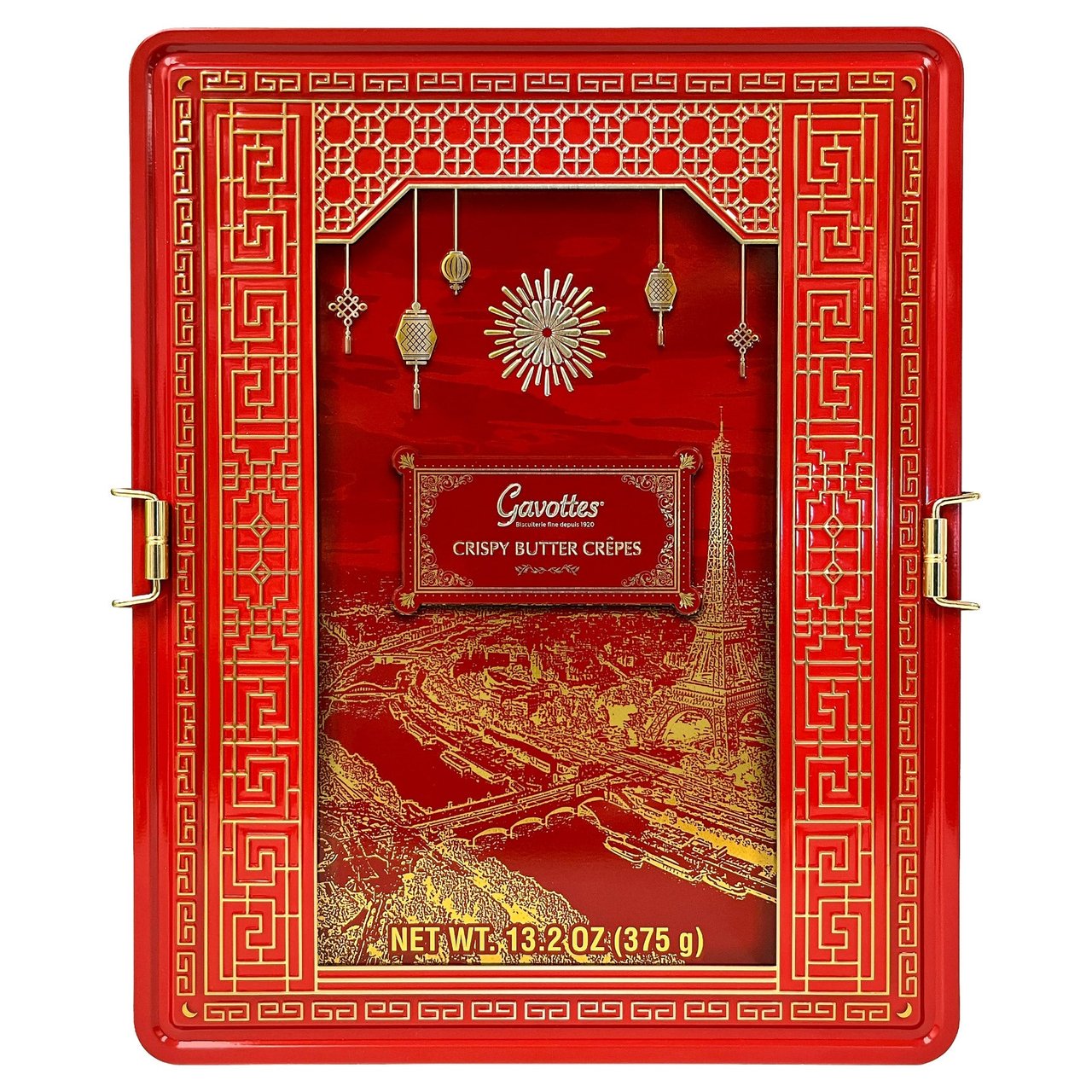 Gavottes Crêpes Paris Tin 13.23 Ounces - Image 1