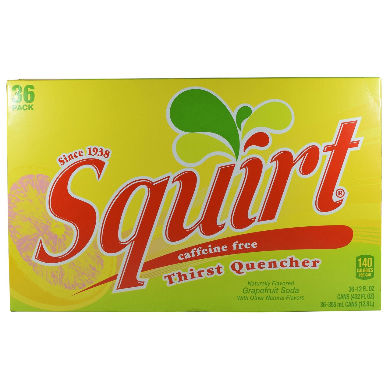 Squirt 36 Pack, 12 Ounces Each