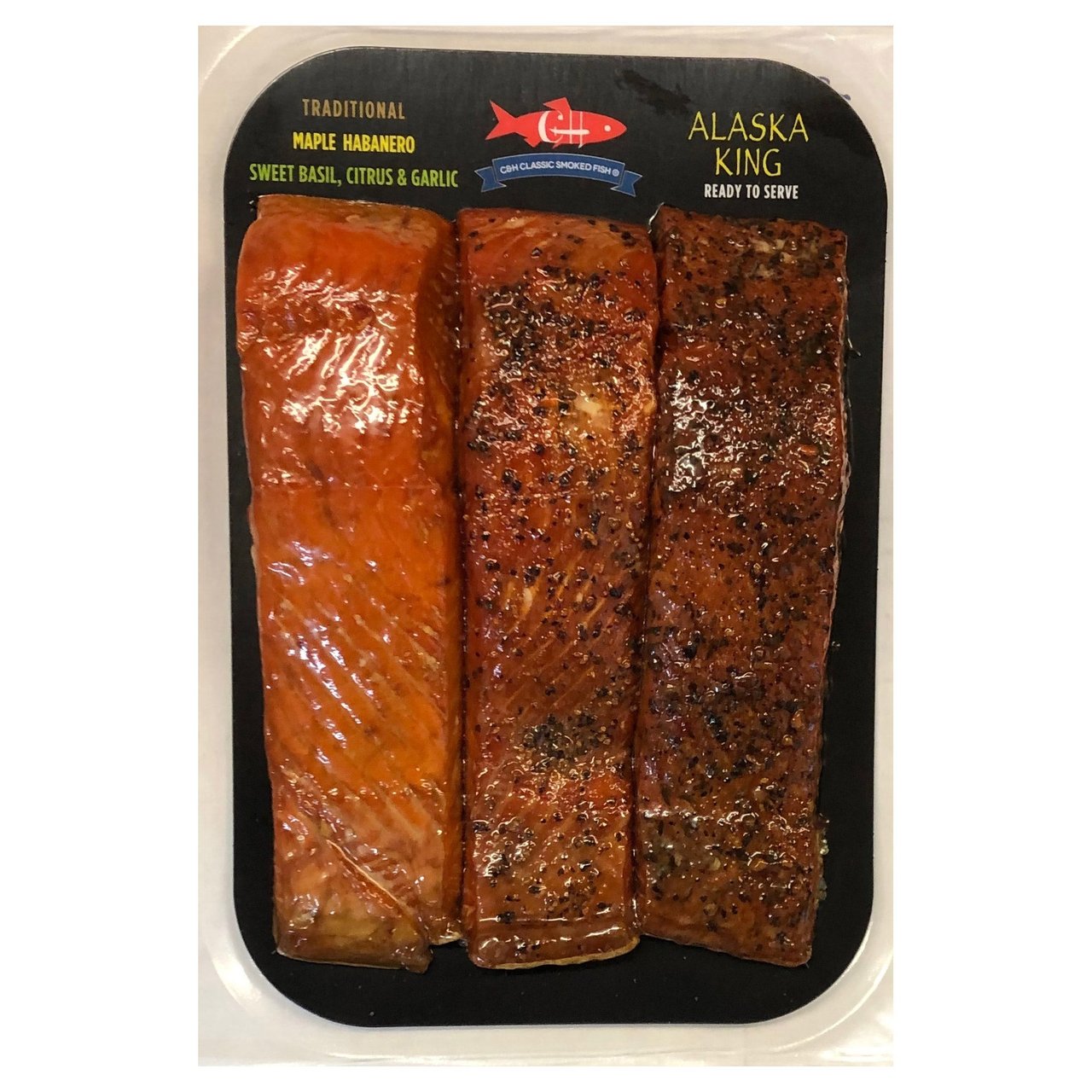 C&H Smoked King Salmon Trio, Price Per Pound - Image 1