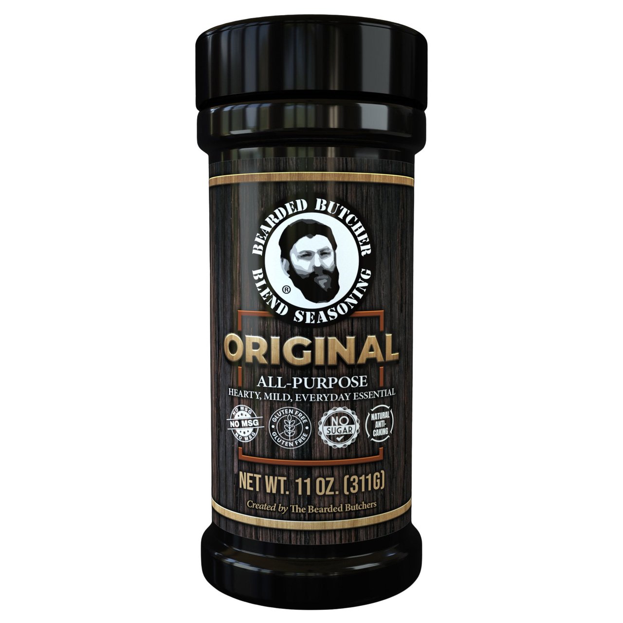 BEARDED BUTCHER ORIGINAL SEASONING 11 OUNCE CONTAINER - Image 1