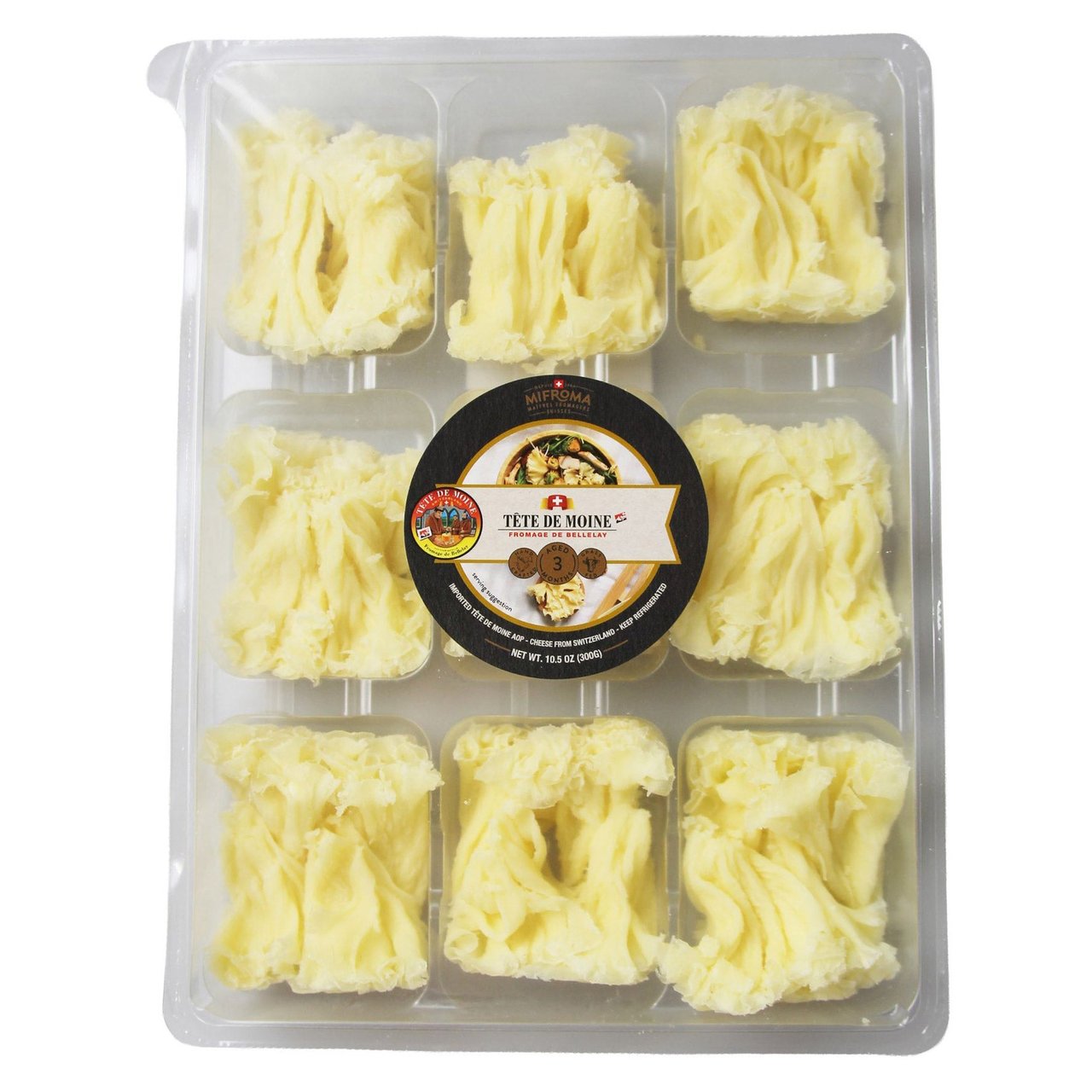 Mifroma Tête de Moine Rosette 10.5 oz - Image 1
