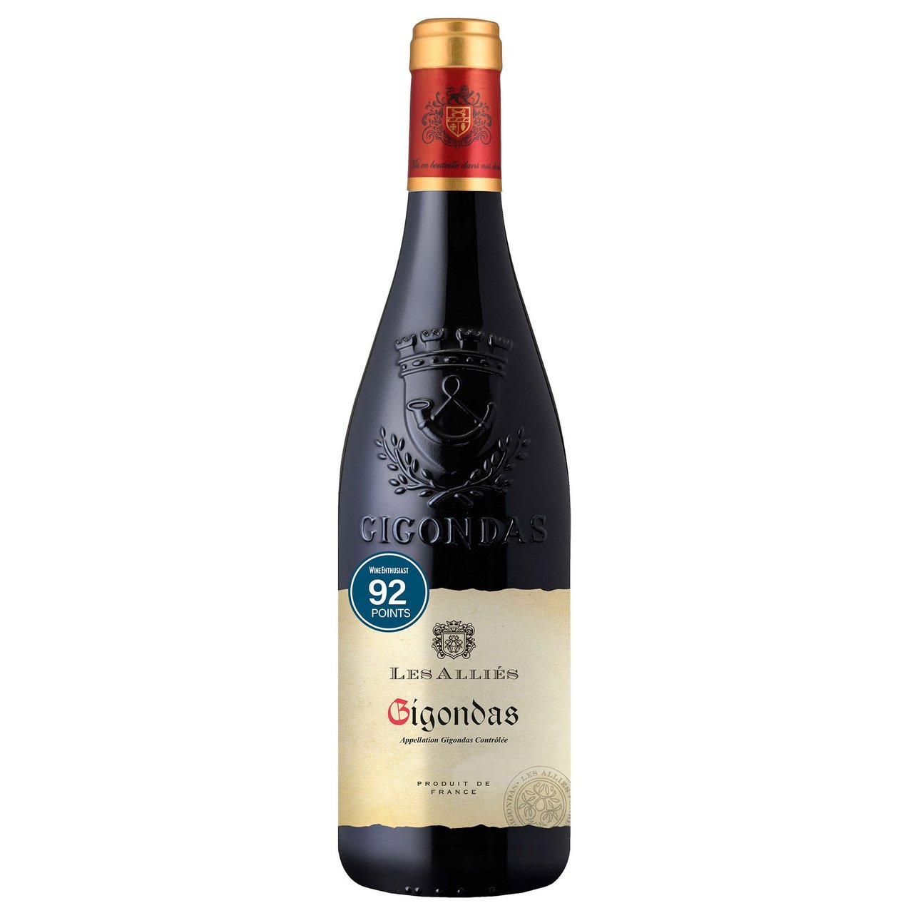 Les Alliés Gigondas, France 750ML