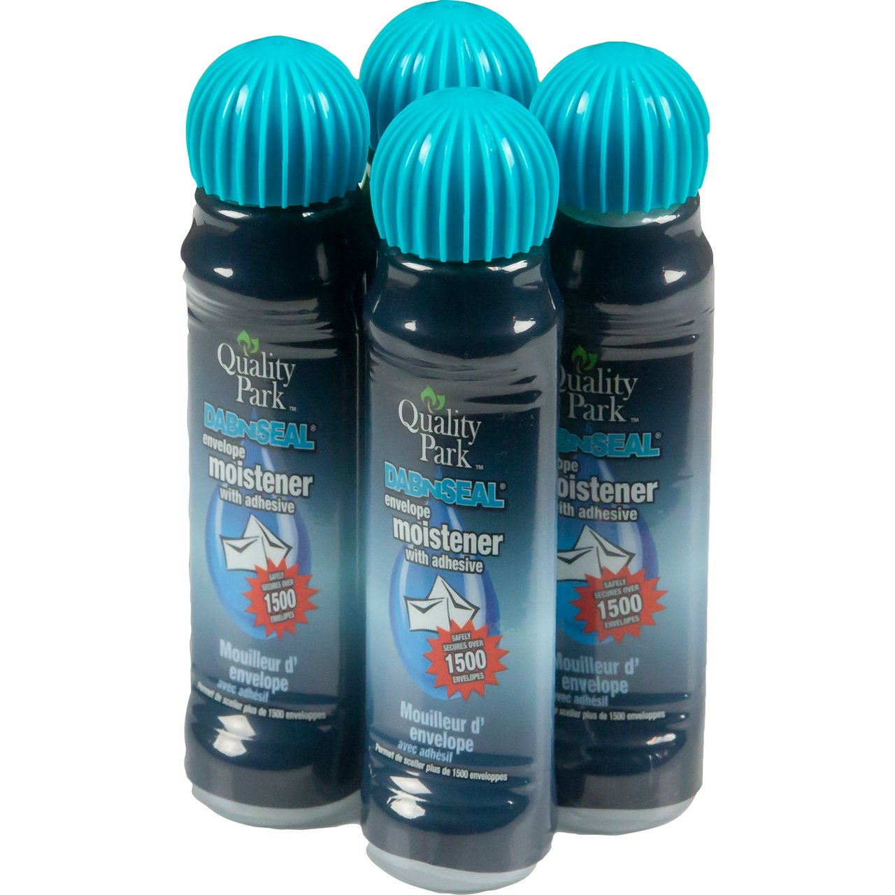 Quality Park Clear Envelope Moistener QUA46071 50mL, 4-Count