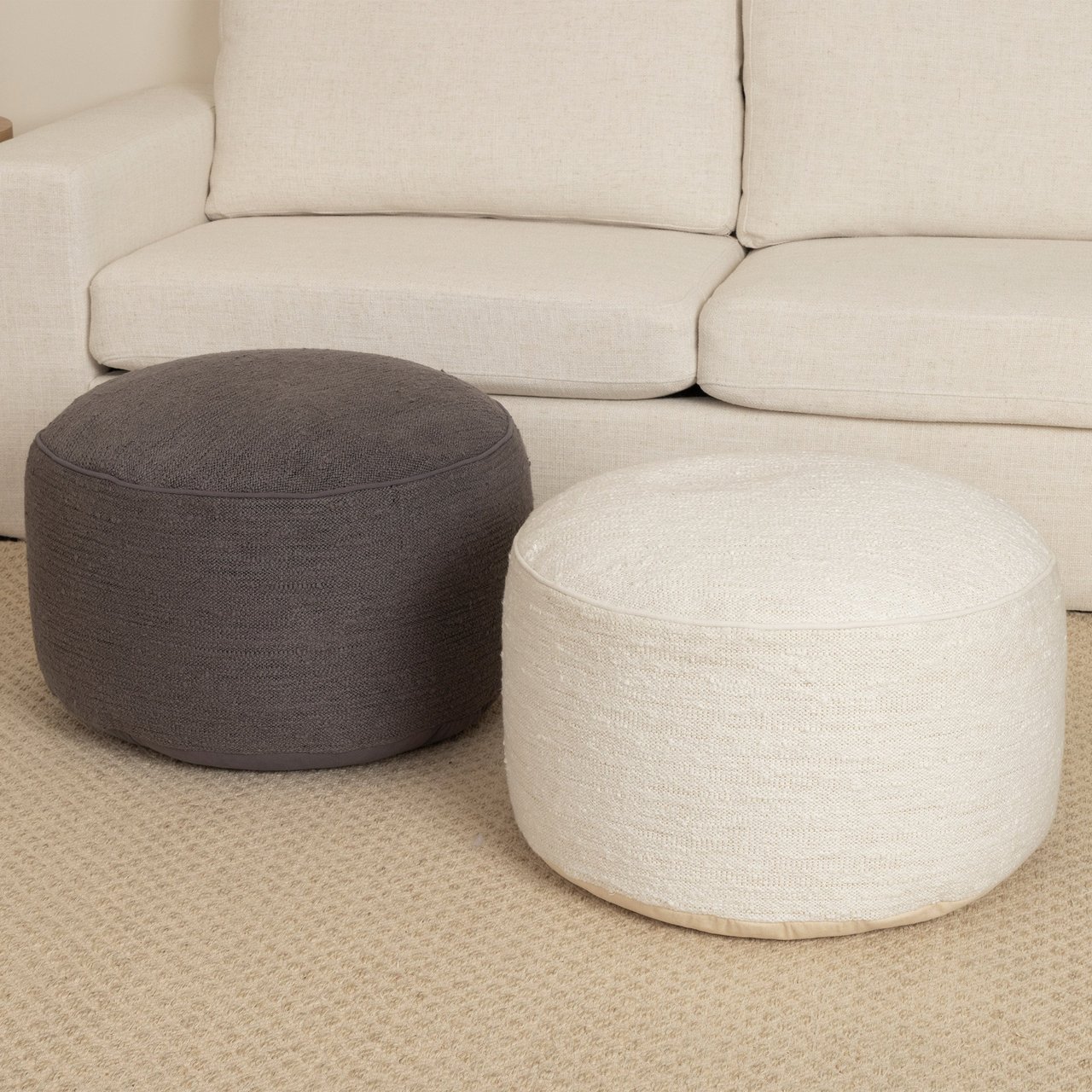 Boucle Indoor Pouf