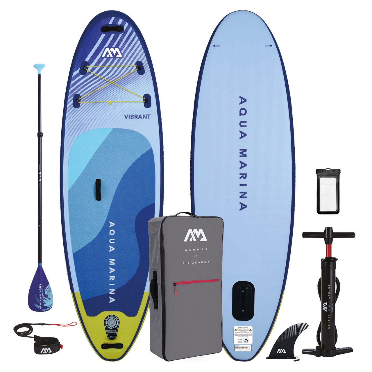 Aqua Marina Vibrant 8' Youth Inflatable Stand-Up Paddleboard (iSUP) - Image 1
