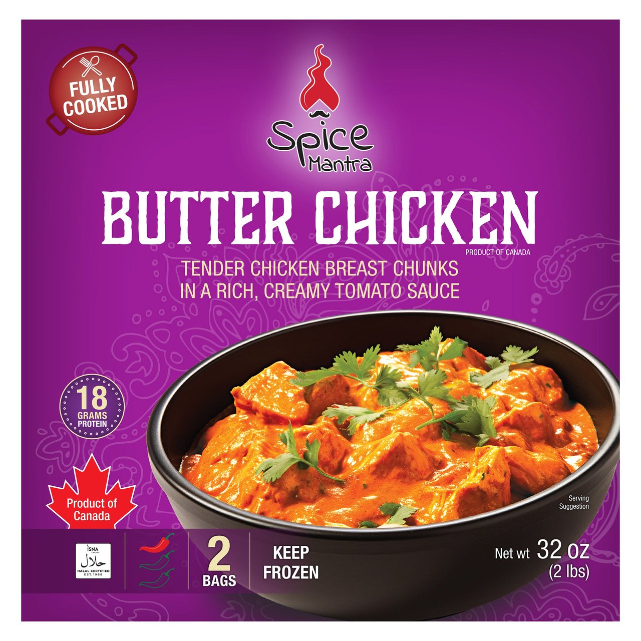 Spice Mantra Butter Chicken 2/16 oz - Image 1