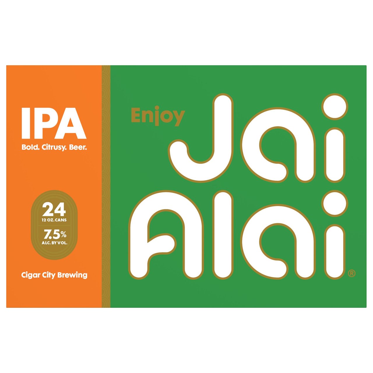 Cigar City Brewing Jai Alai IPA 24 / 12 oz Cans - Image 1