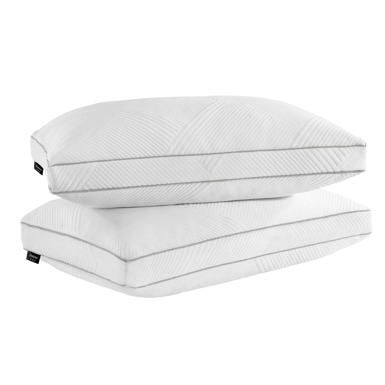Beautyrest Black Foam & Fiber Blended Pillow 2-Pack