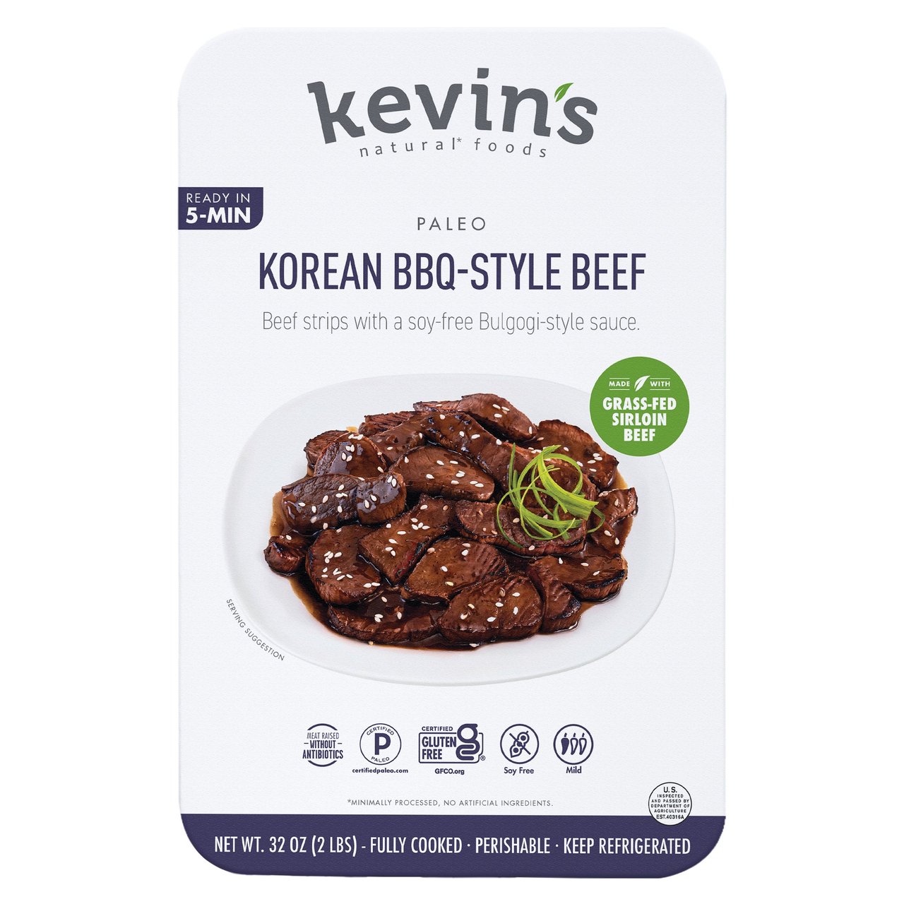 Kevin's Korean BBQ Steak Tips 32 oz - Image 1