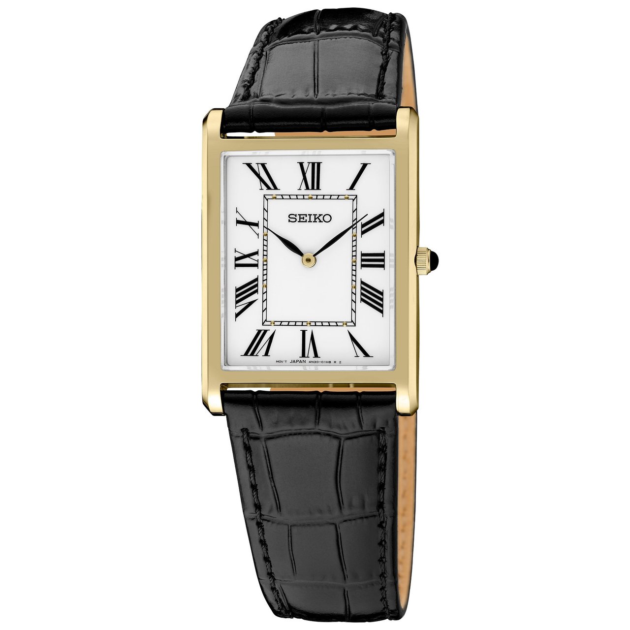 Seiko Essentials Gold-Tone Stainless Steel Men's Watch 27.2mm - Image 1