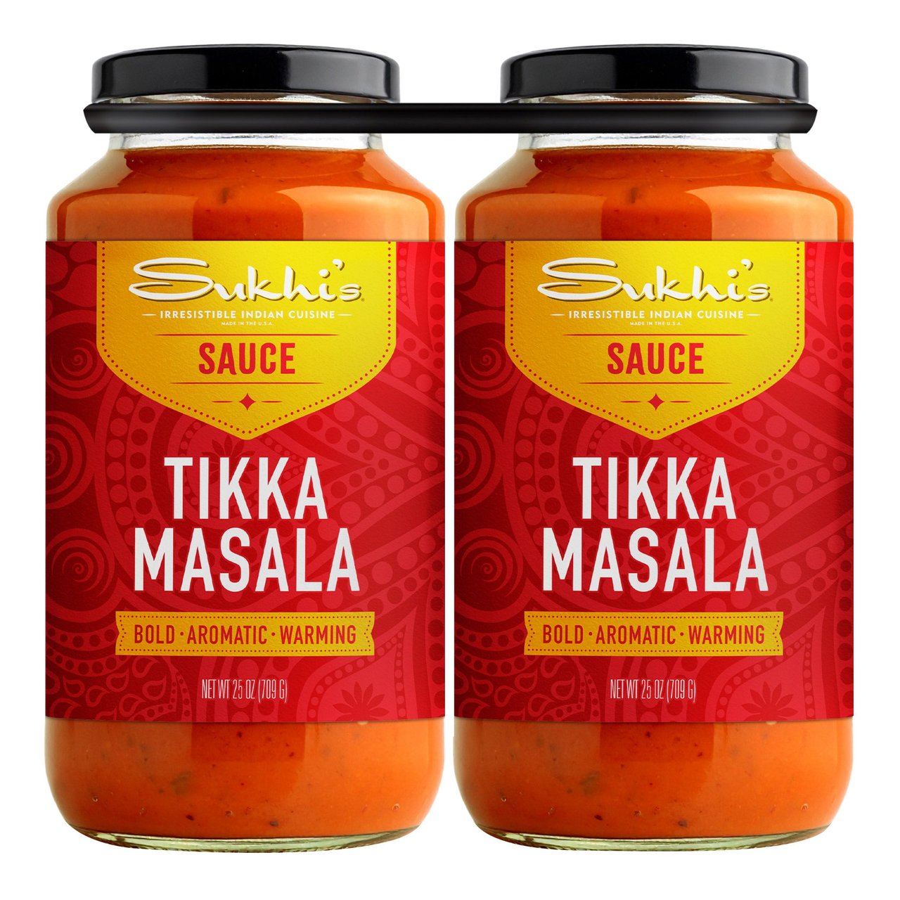 Sukhi's Tikka Masala Sauce 2 Pack, 25 Ounces Each - Image 1