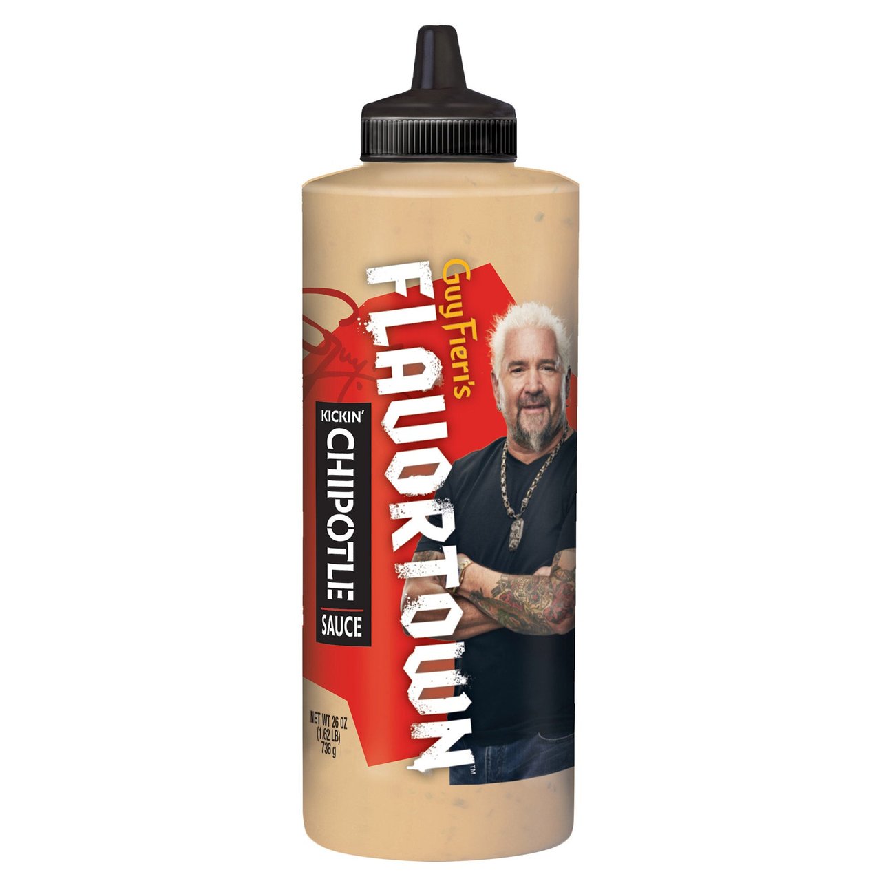 Guy Fieri Flavortown Kickin' Chipotle Sauce 26 Ounces - Image 1