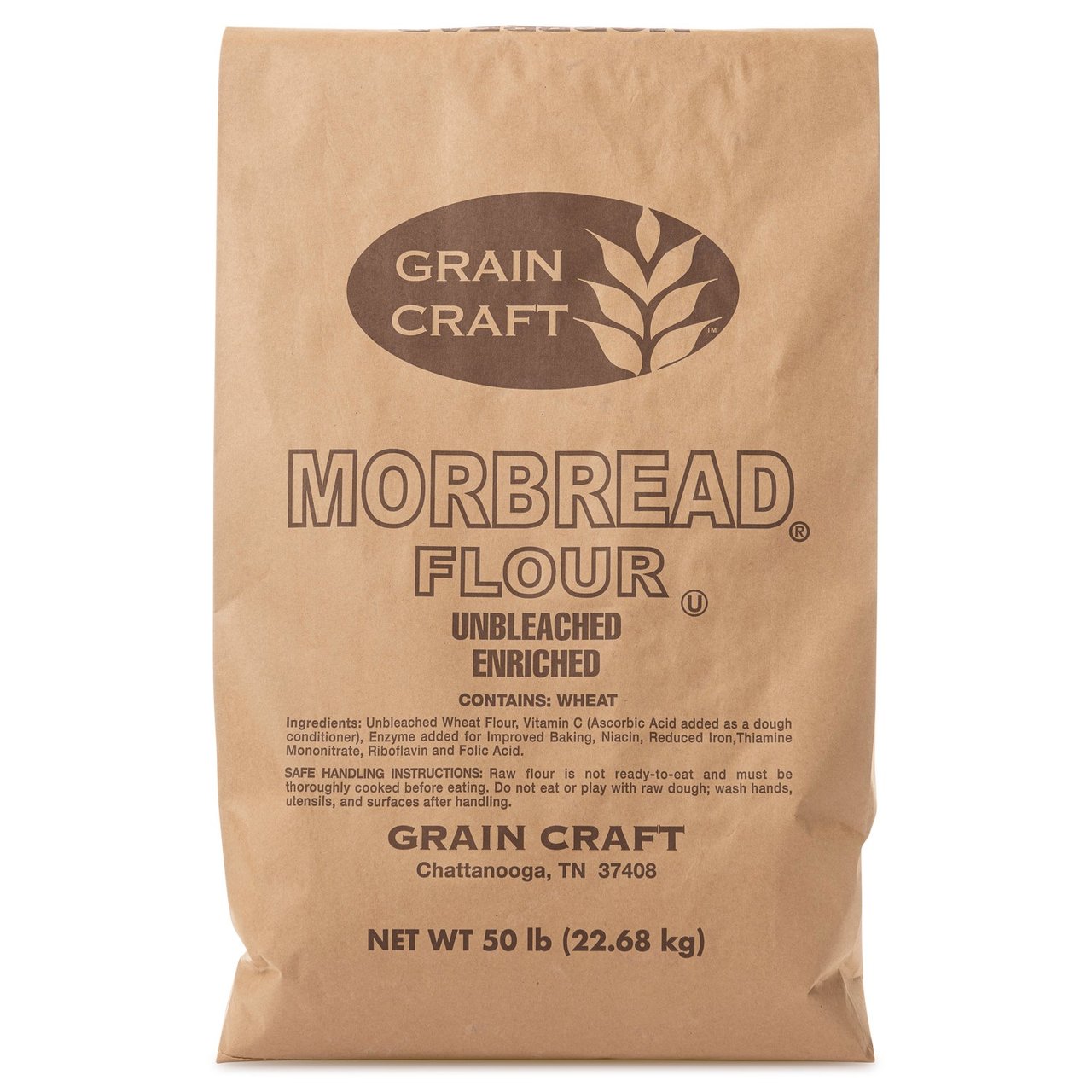 Grain Craft Morbread Unbleached Enriched Flour, 50 lbs
