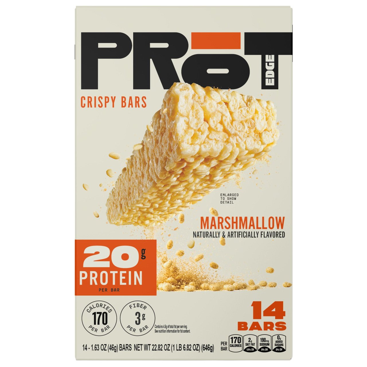 PROT BAR PROTEIN CRISP BAR 14/1.62OZ (1.41LBS) - Image 1