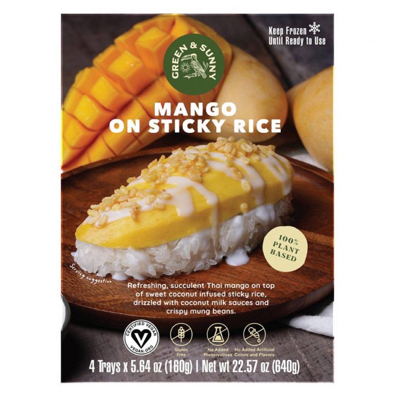 Buono Thai Mango Sticky Rice 4 Count Box - Image 1