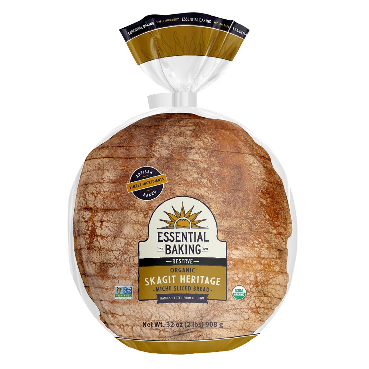 Essential Baking Co. Organic Heritage Miche 32 oz - Image 1