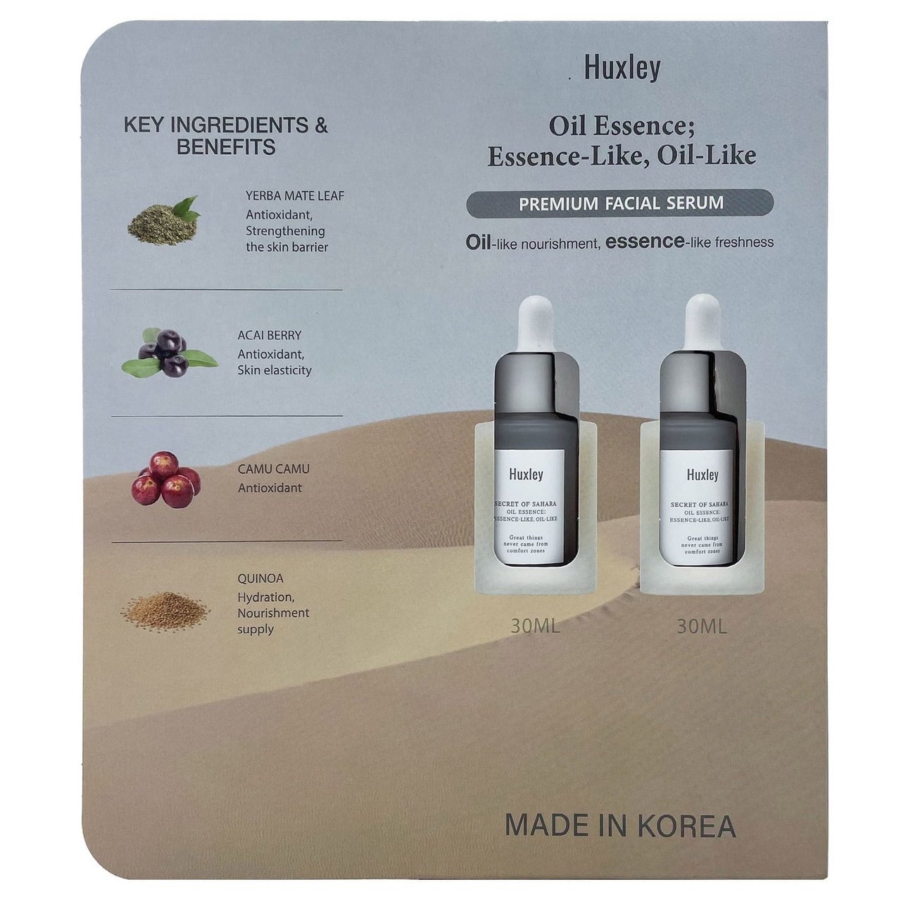 Huxley Oil Essence 2-Pack - 1.01 FL OZ - Image 1