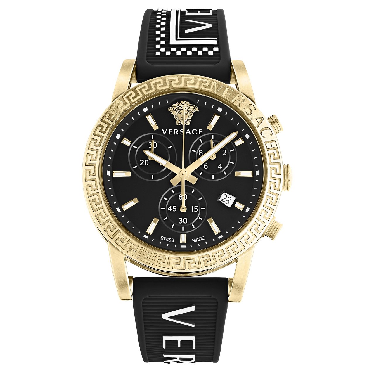 Versace Sport Tech 40mm Silicone Strap Quartz Women's Watch - Image 1