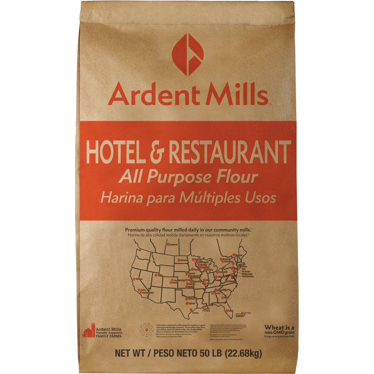 Ardent Mills Hotel & Restaurant All-Purpose Unbleached Flour 50 lb