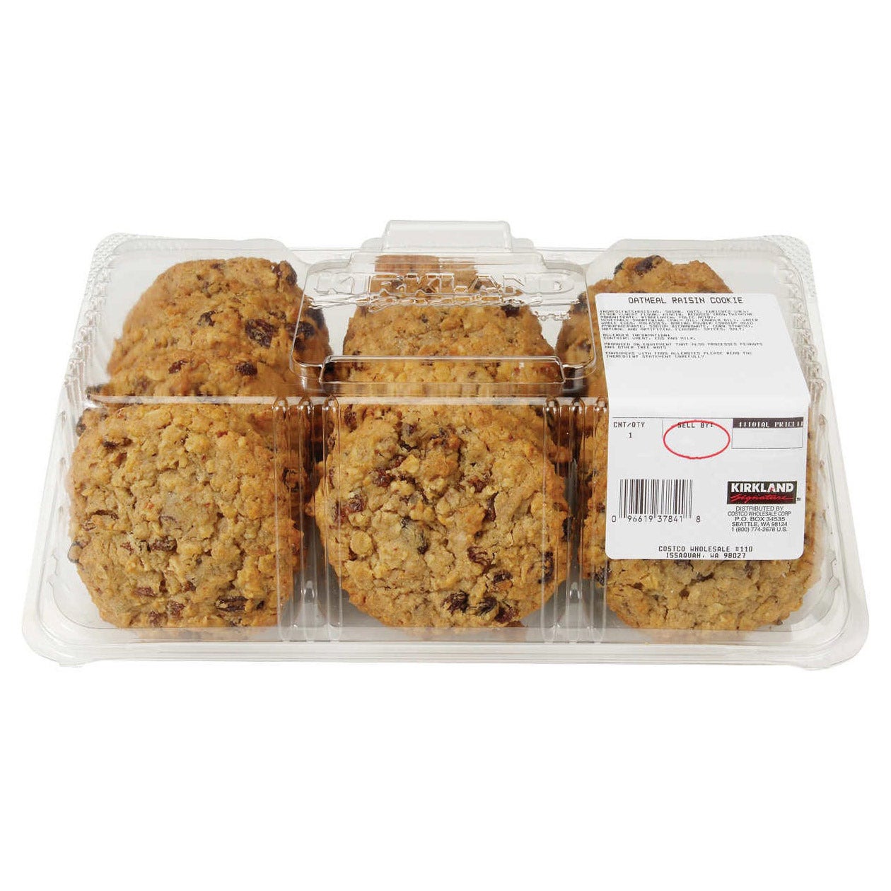 24 Oatmeal Raisin Cookies