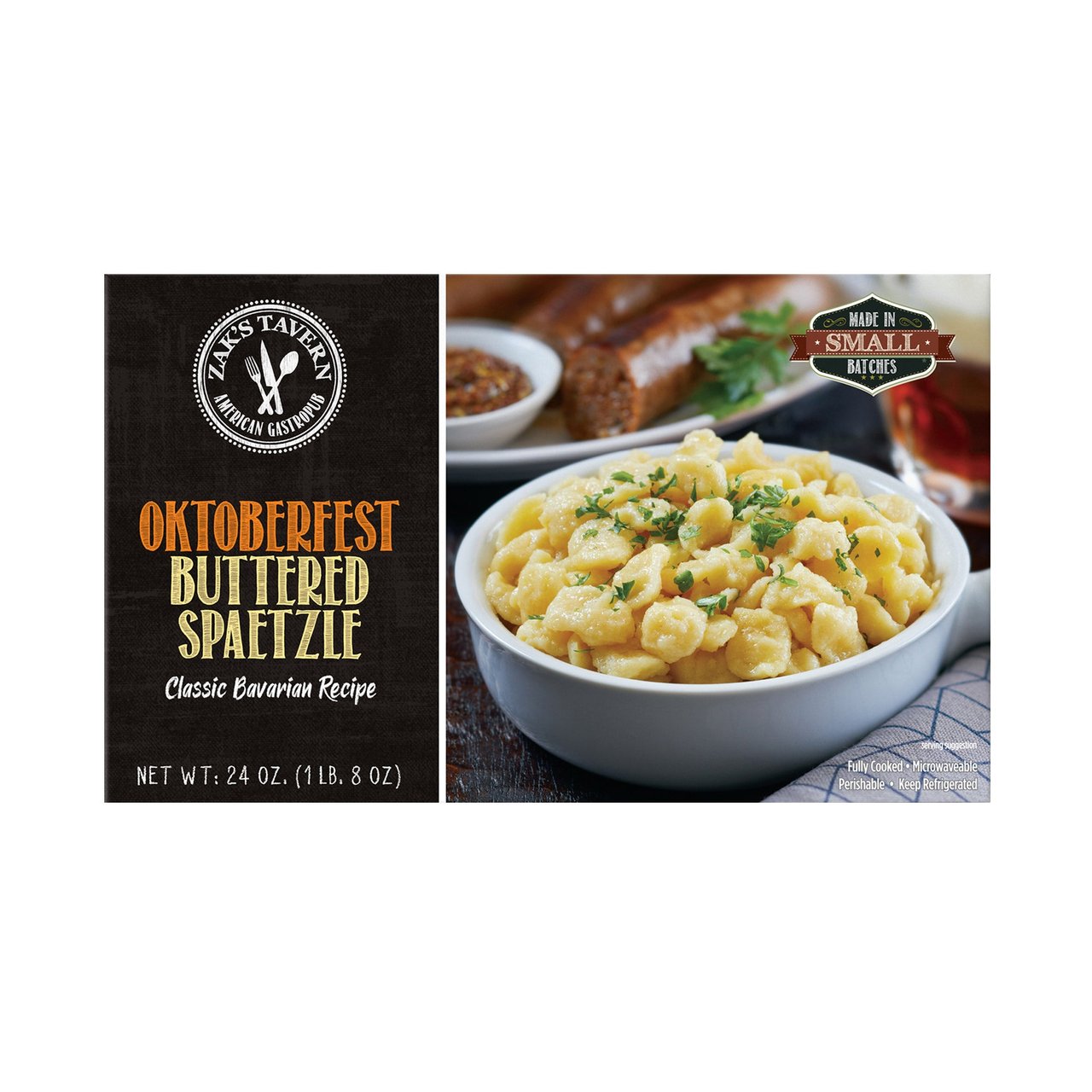 Zak's Tavern Buttered Spaetzle 24oz (1.5 lbs) - Image 1