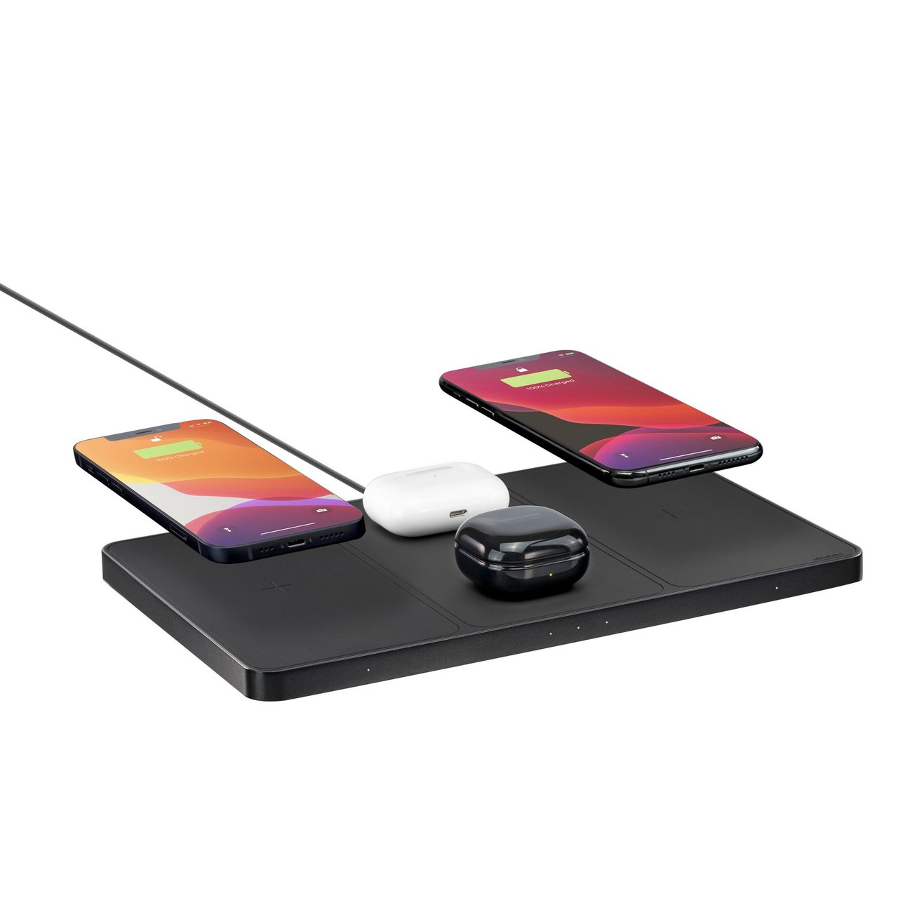 Ubio Labs 4-in-1 Wireless Charging Pad with USB-A Output - Image 1