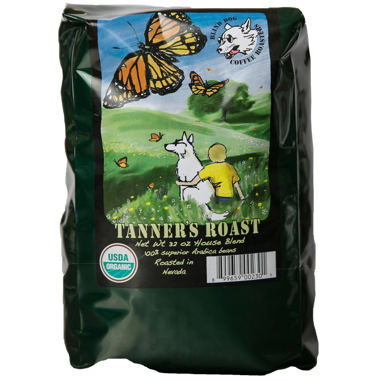 Organic Blind Dog Tanner's Roast Coffee 2 Pounds - Image 1