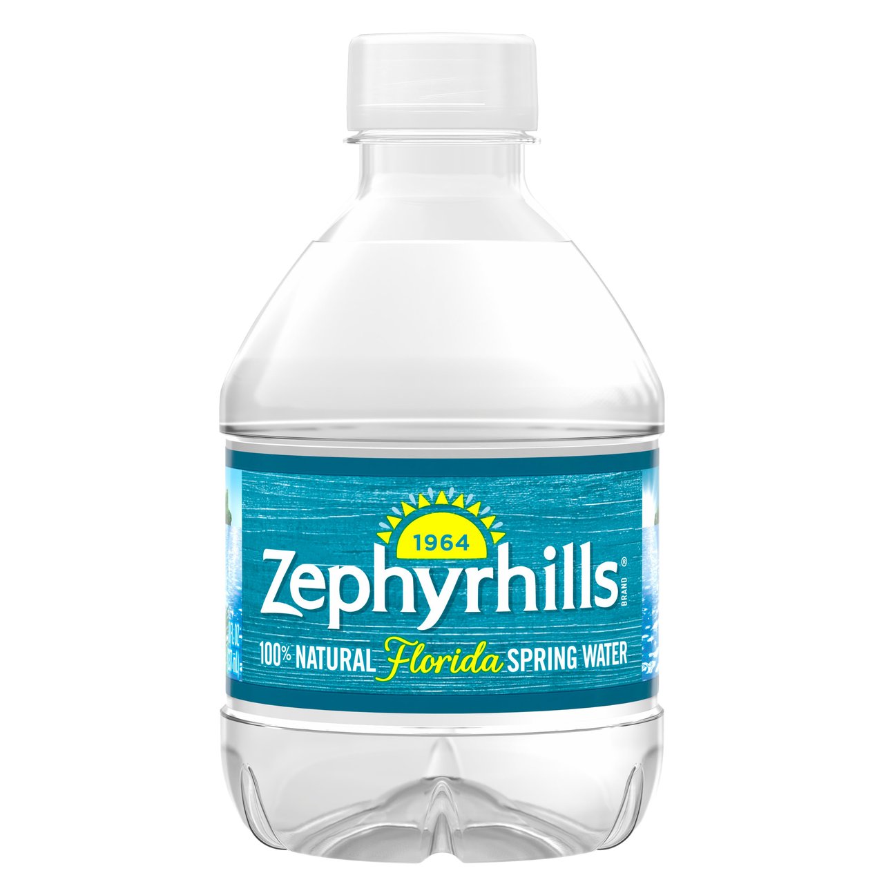 Zephyrhills 100% Natural Spring Water, 48 Pack 8 oz Bottles - Image 1