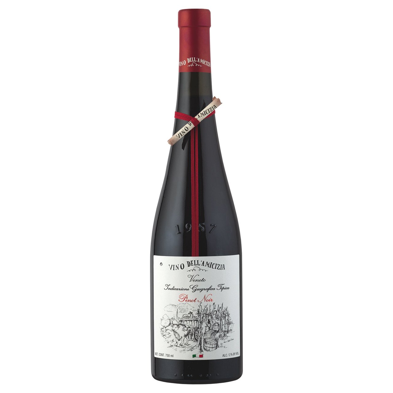 Vino dell'Amicizia Pinot Noir Italy 750 ML - Image 1