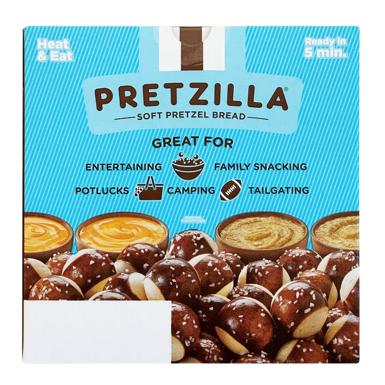 Pretzilla Soft Pretzel Bites 36.5 Ounce Box