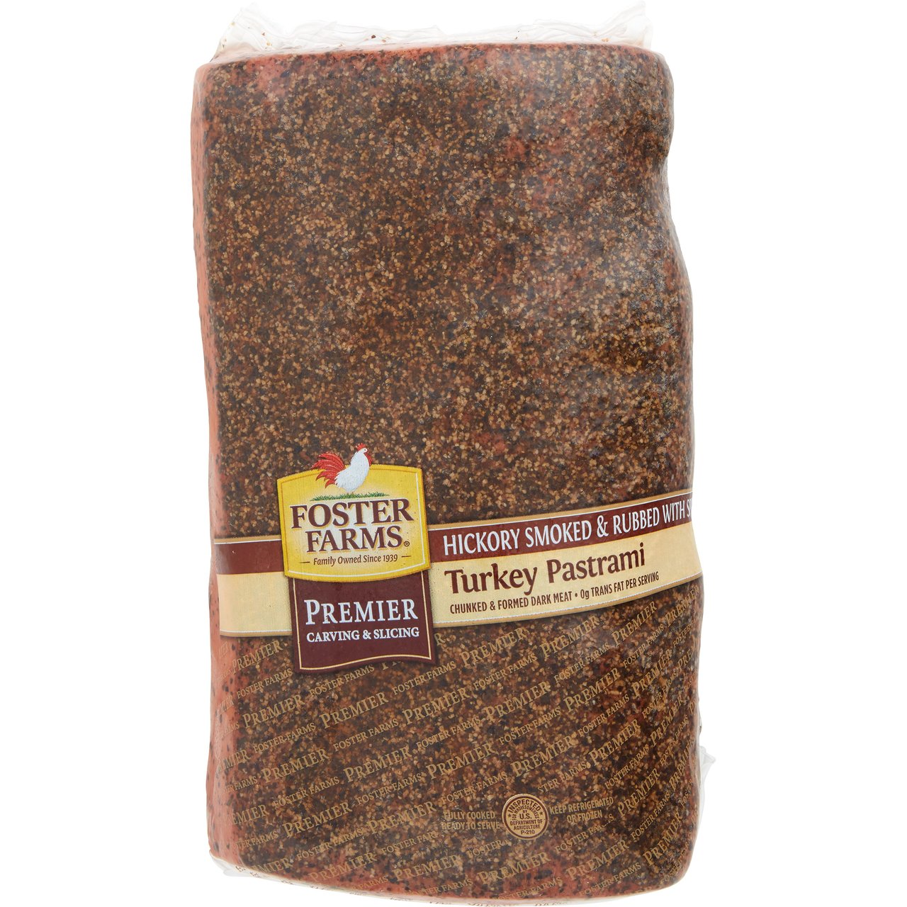 Foster Farms Smoked Turkey Pastrami Per Lb (Avg 4 lb)
