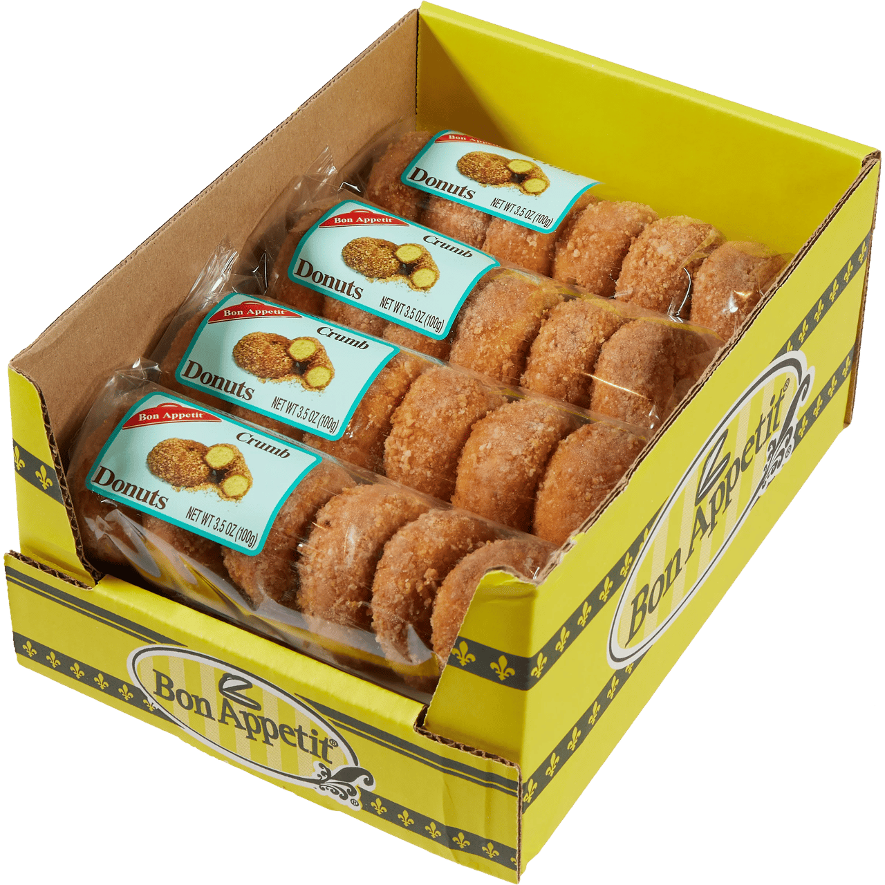 Bon Appétit Crumb Donuts, 6 ct, 8-Pack - Image 1
