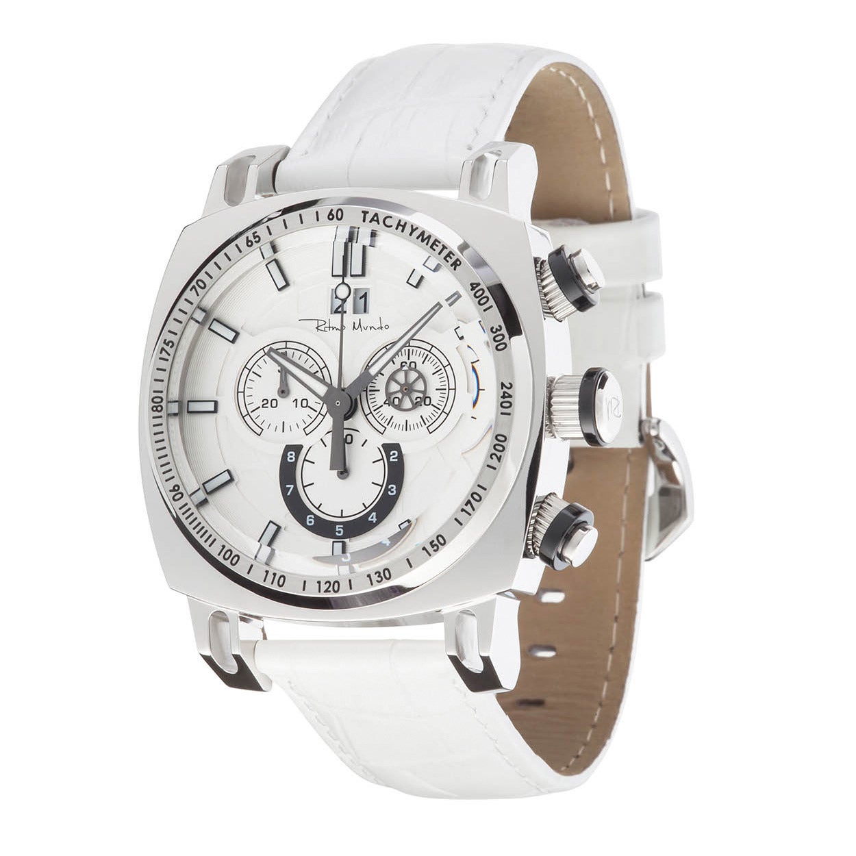 Ritmo Mundo Stainless Steel Men's Watch - Image 1