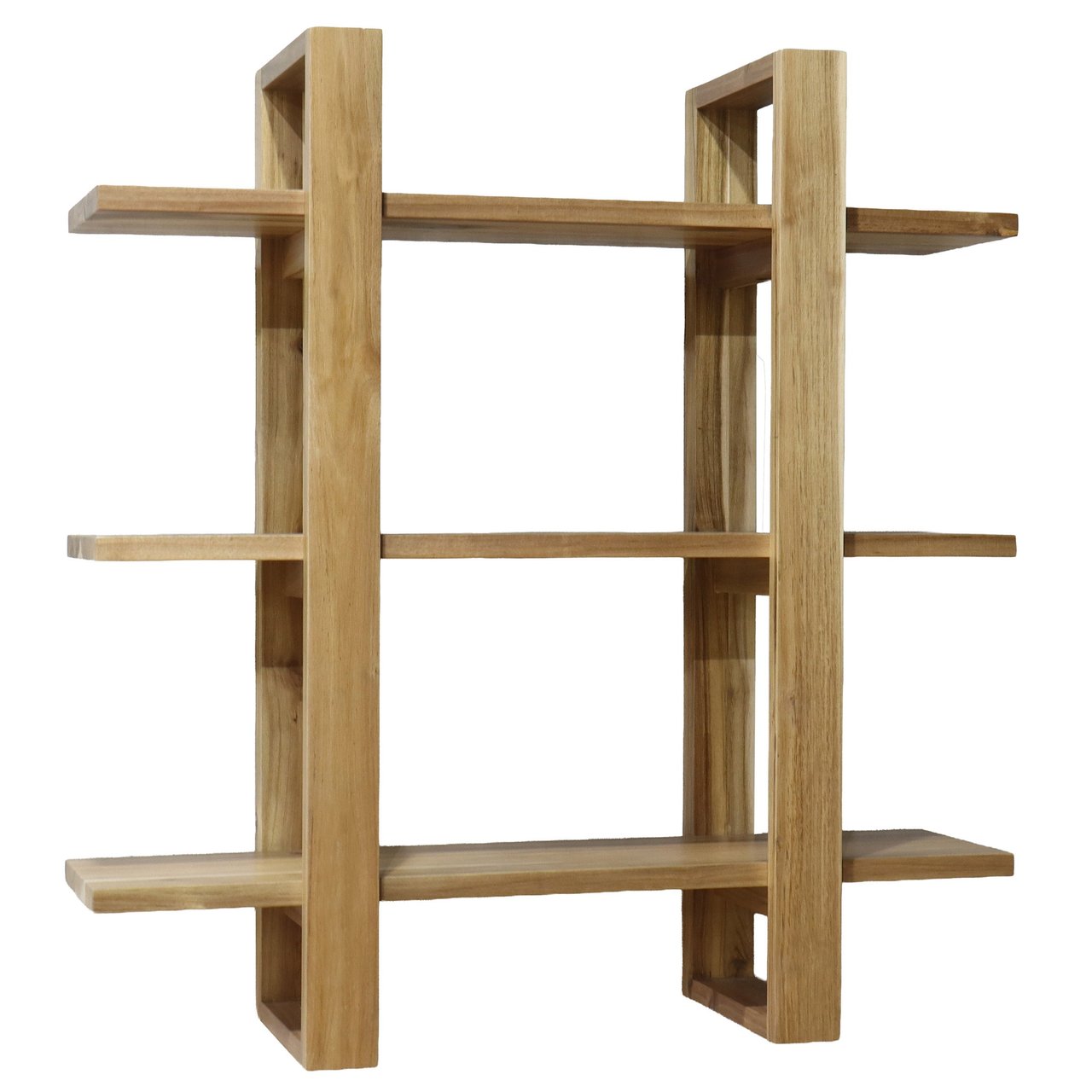 ACACIA WOOD 3 TIER SHELF - Image 1
