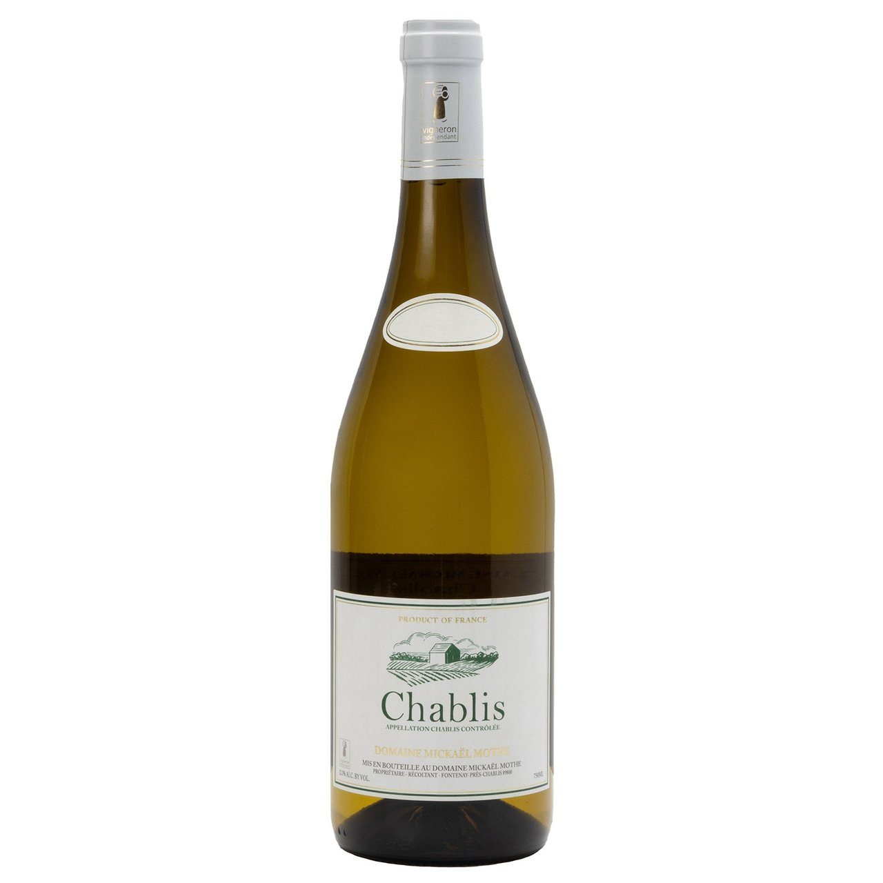 Domaine Mickaël Mothe Chablis France 750 mL - Image 1