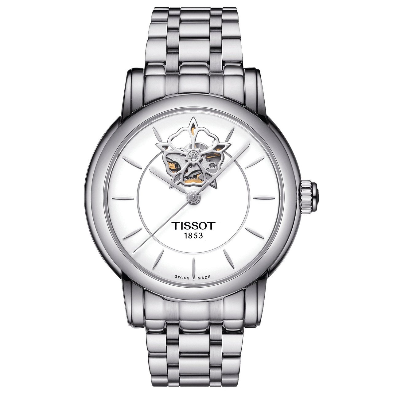 Tissot Lady Heart Stainless Steel Automatic Ladies Watch
