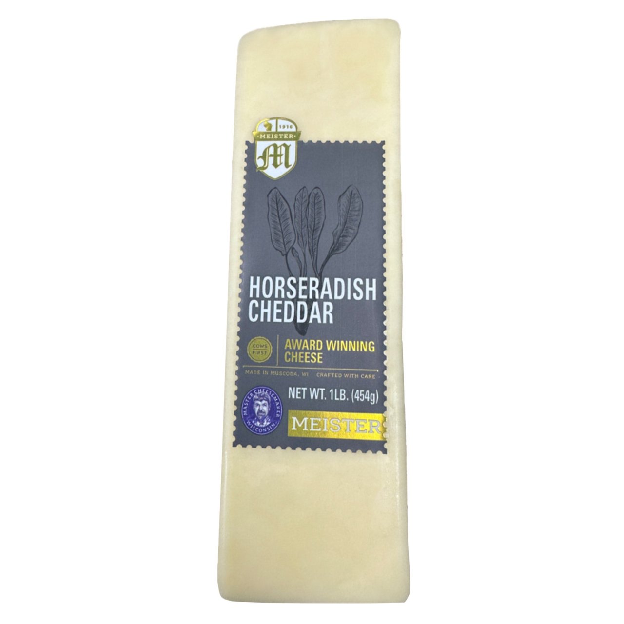 Meister Cheese Horseradish Cheddar 16 oz - Image 1
