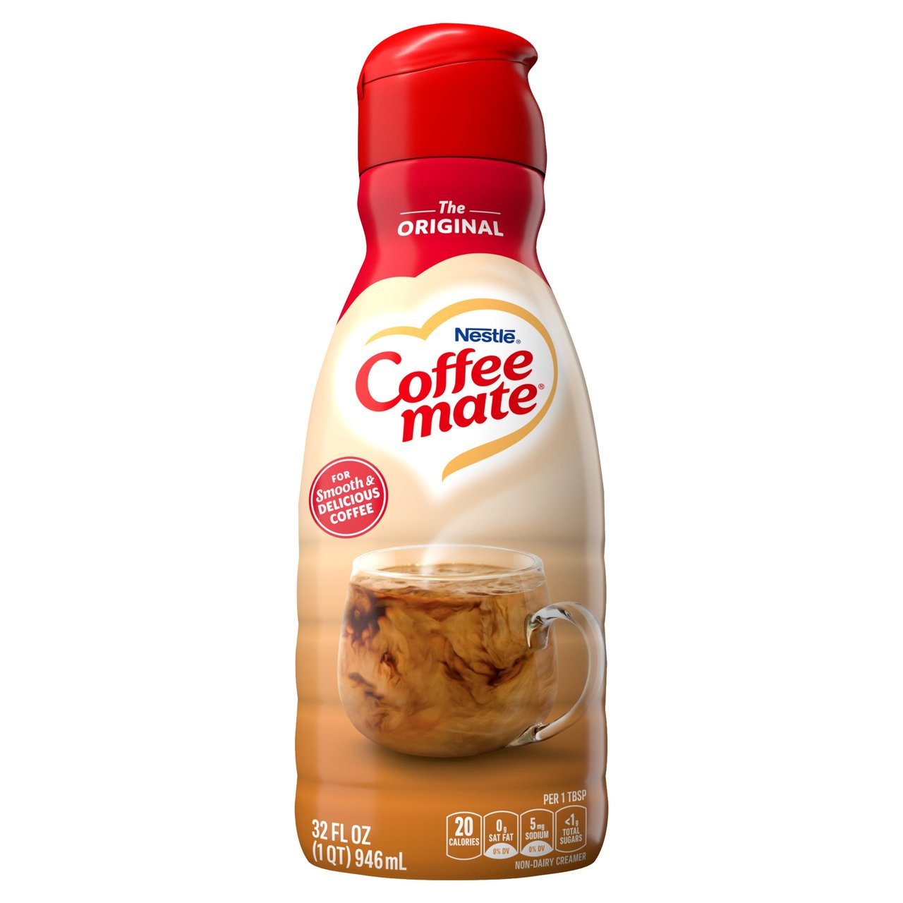 Coffee-mate The Original Liquid Coffee Creamer, 32 fl oz - Image 1