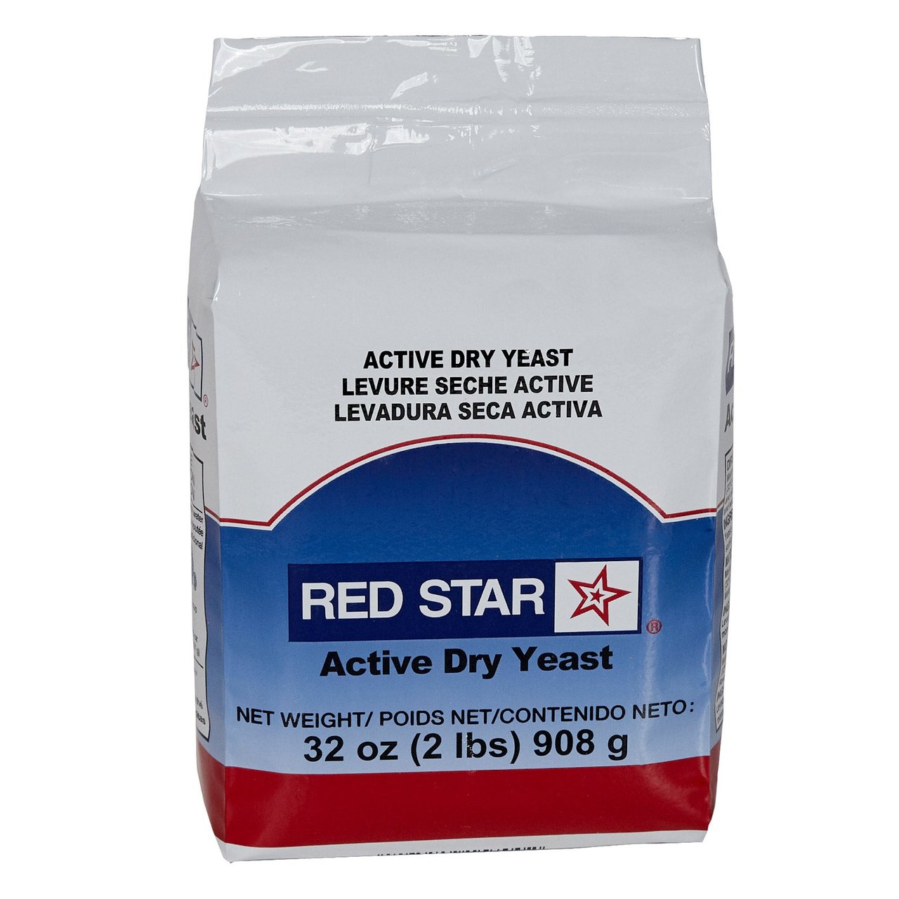 Red Star Active Dry Yeast 32 Ounce Bag - Image 1