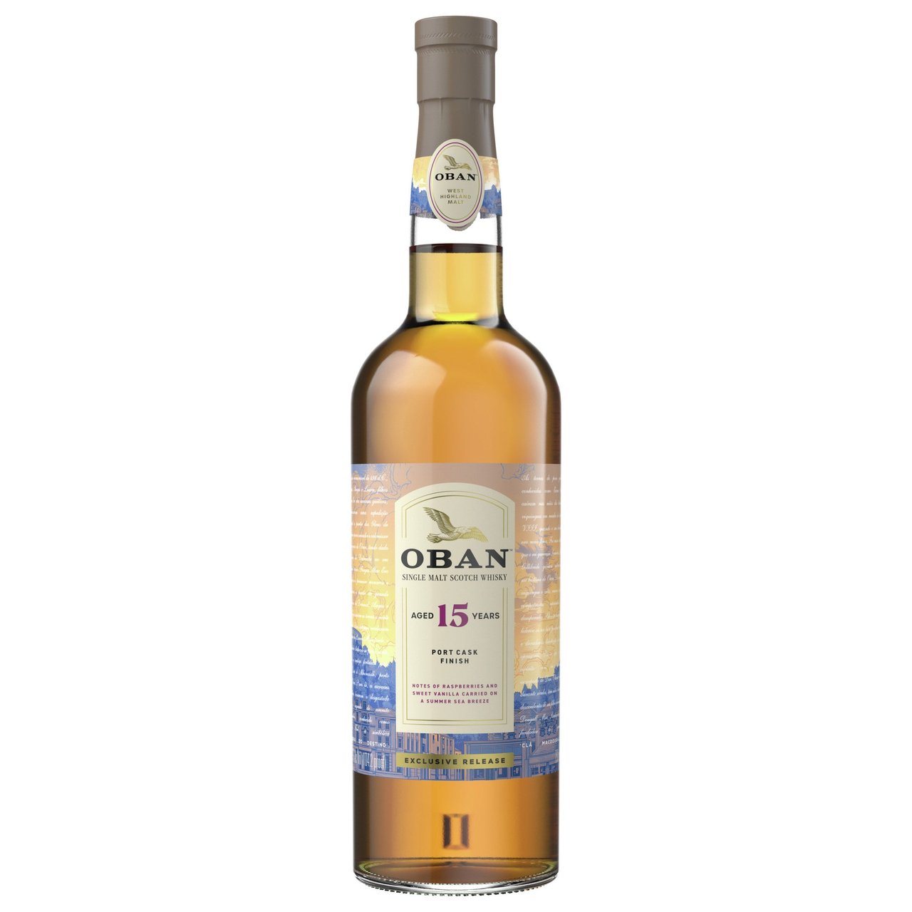 Oban 15 Year Port Cask Single Malt Scotch Highland 750ML - Image 1