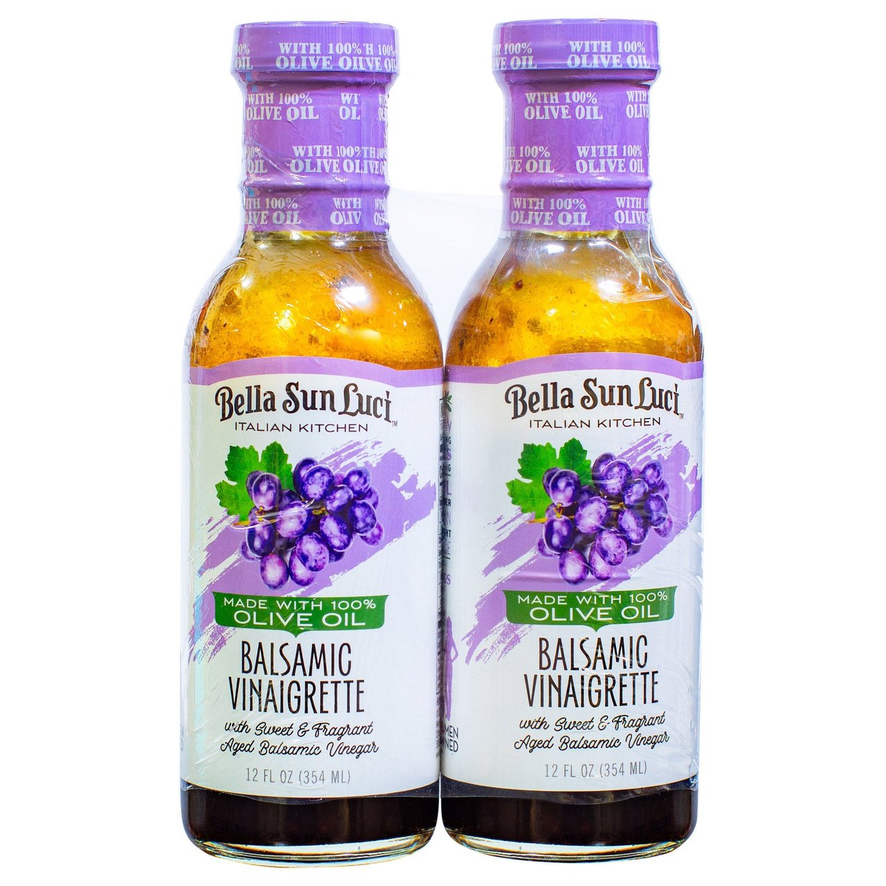 Bella Sun Luci Balsamic Vinaigrette Dressing, 2-Pack, 12 oz Each - Image 1