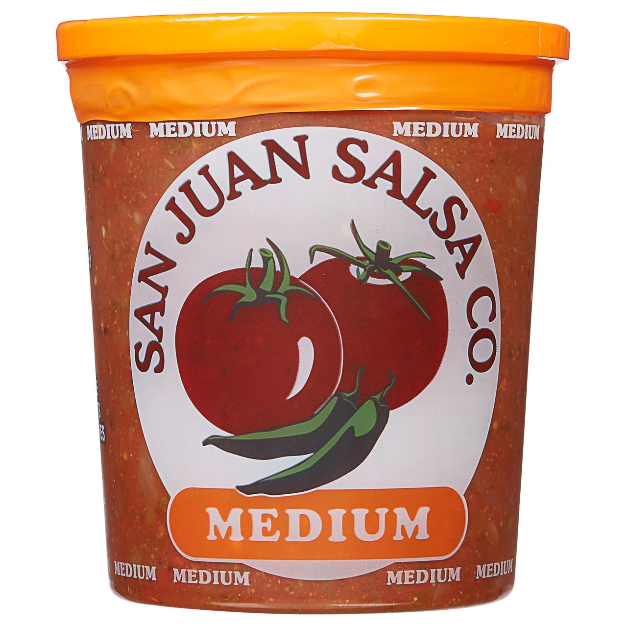 San Juan Salsa Co. Medium Salsa 32 oz - Image 1