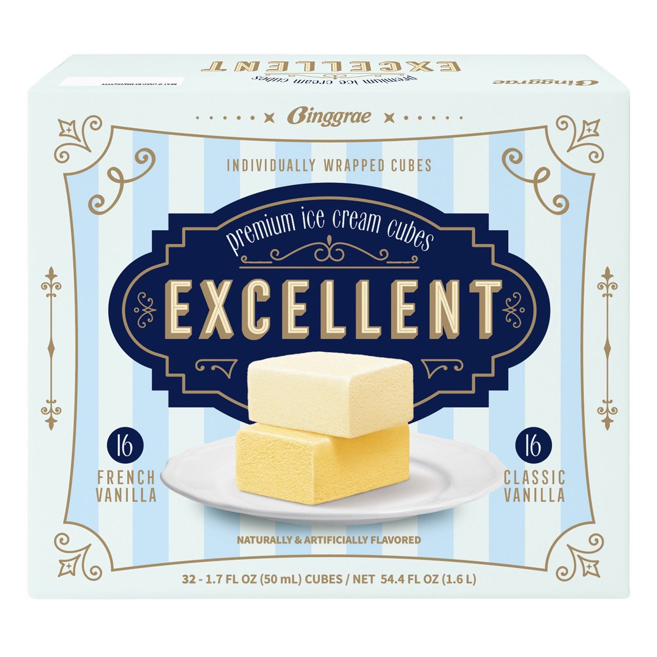 EXCELLENT ICE CREAM CUBES 32/1.7 OZ - Image 1