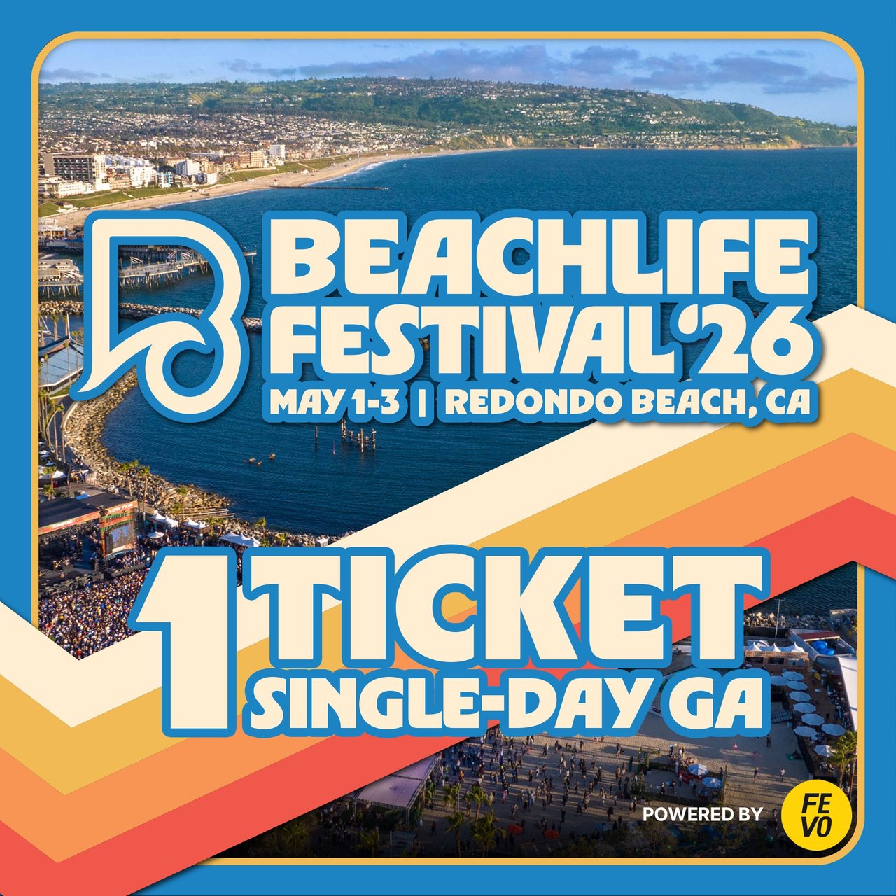 BeachLife Festival One Single-Day GA Ticket (Non-Refundable)